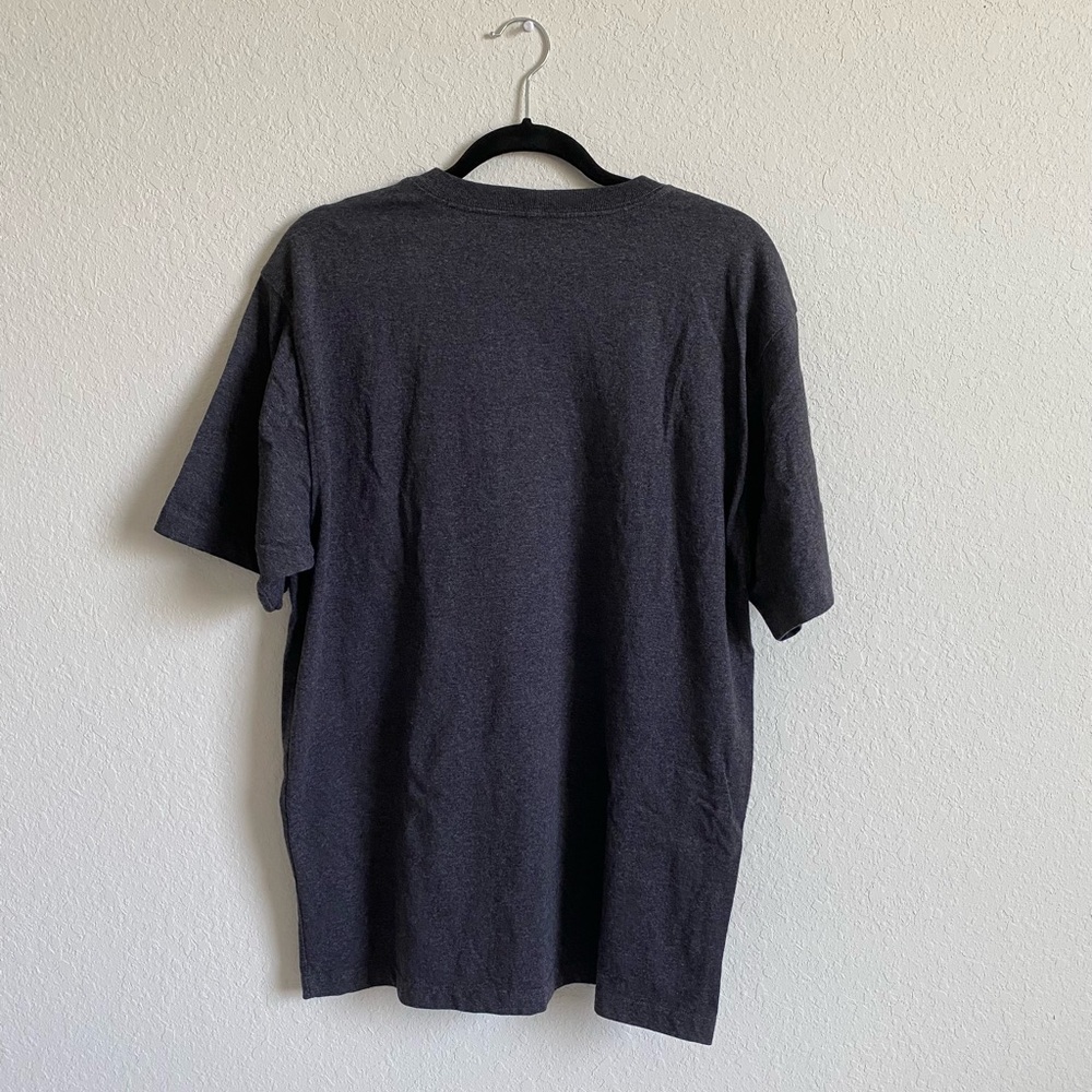 Men’s Carhartt Heavy Duty Pocket Tee Shirt in Charcoal Gray.  Size Medium.  EUC - Picture 4 of 14